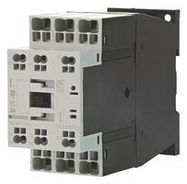 CONTACTOR, 3PST-NO, 27VDC, DIN/PANEL