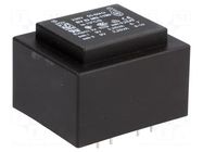 Transformer: encapsulated; 4.5VA; 230VAC; 9V; 9V; 250mA; 250mA; PCB HAHN