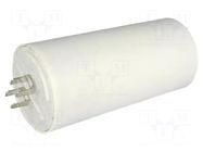 Capacitor: polypropylene; motors, run; 80uF; 450V; Ø60x120mm; ±5% SR PASSIVES