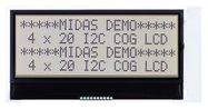LCD MODULE, 20 X 4, COG, 4.67MM, FSTN