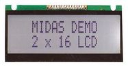 LCD MODULE, 16 X 2, COB, 4.69MM, FSTN