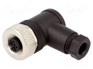 Connector: circular; plug; PIN: 5; female; for cable; IP67; 3÷6.5mm SICK