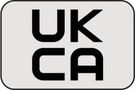 LABEL, UKCA, PP, BLK ON CLEAR, 30X20MM