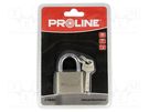 Padlock; shackle; Equipment: key x4; 40mm; gates,cabinets,sheds PROLINE