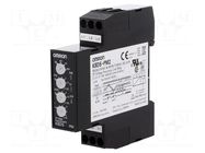 Voltage monitoring relay; for DIN rail mounting; K8DS-PZ; SPDT OMRON