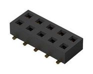 PCB RCPT, DUAL ENTRY, 2MM, 2ROW, 4POS