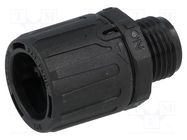 Straight terminal connector; Thread: PG,outside; polyamide; IP66 LAPP