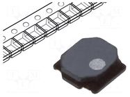 Inductor: wire; SMD; 6.8uH; 745mA; 0.25Ω; ±20%; 3x3x1mm WALSIN