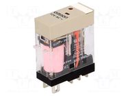 Relay: electromagnetic; SPDT; Ucoil: 12VAC; Icontacts max: 10A OMRON