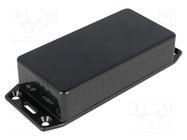 Enclosure: multipurpose; X: 50mm; Y: 100mm; Z: 25mm; 1591; ABS; black HAMMOND