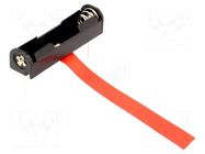 Holder; AAA,R3; Batt.no: 1; PCB; Features: ejection tape KEYSTONE