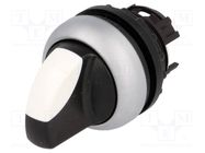 Switch: rotary; 22mm; Stabl.pos: 2; white-black; none; IP66; Pos: 2 EATON ELECTRIC