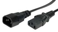 POWER CORD, IEC 320 C14 - C13, 1M