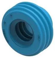 SINGLE WIRE SEAL, SILICONE RUBBER, BLUE