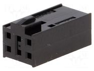 Connector: wire-board; plug; female; C-Grid III; 2.54mm; PIN: 6 MOLEX