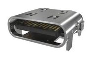 USB CONN, R/A, 3.2 TYPE C, RCPT, 24POS