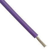 EQUIPMENT WIRE, 0.08MM2, VIOLET, 100M