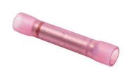 TERMINAL, BUTT SPLICE, 26-24AWG/PINK/RED