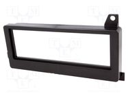 Radio frame; Chrysler,Dodge; 1 DIN; black 4CARMEDIA