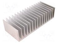 Heatsink: extruded; grilled; L: 80mm; W: 190.5mm; H: 50mm; aluminium STONECOLD