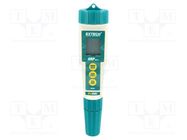 Meter: ORP; LCD; ±999mV; Meas.accur: ±4mV; IP57; 172.7x35.6x40.6mm 