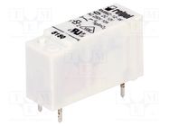 Relay: electromagnetic; SPST-NO; Ucoil: 12VDC; 8A; 8A/250VAC; PCB RELPOL
