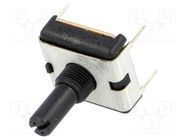 Potentiometer: shaft; single turn; 5kΩ; ±20%; 0.75W; linear; 6.35mm BOURNS