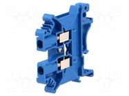 Splice terminal: rail; PC; 24A; 800V; blue; L: 42.5mm; 0.2÷2.5mm2 DEGSON ELECTRONICS