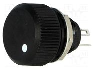 Potentiometer: shaft; single turn; 47kΩ; 500mW; ±20%; linear VISHAY