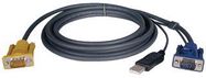 COMPUTER CABLE, KVM, 6FT