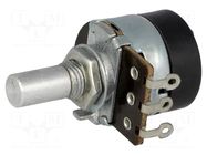 Potentiometer: shaft; single turn; 470kΩ; 200mW; ±30%; on panel TELPOD