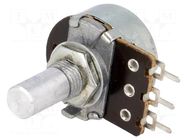 Potentiometer: shaft; single turn; 47kΩ; 200mW; ±20%; THT; 6mm; mono TELPOD