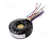 Transformer: toroidal audio; 120VA; 115VAC; 250V; 3.15÷3.15V; 4.5A TOROIDY