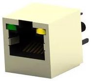 RJ45 CONN, JACK, 8P8C, 1PORT, CAT3