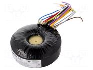 Transformer: toroidal audio; 220VA; 115VAC; 270÷270V; 5÷6.3V; 2A TOROIDY