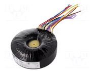 Transformer: toroidal audio; 250VA; 115VAC; 390÷390V; 3.15÷3.15V TOROIDY