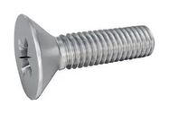 SCREW, FLAT/CSK HEAD POZIDRIV, M2, 6MM