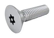 SCREW, FLAT/CSK HEAD PIN, M6, 8MM