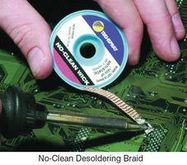 DESOLDERING BRAID, 25 , YELLOW