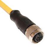 SENSOR CORD, 5P M12 RCPT-FREE END, 5M