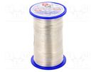 Silver plated copper wires; 0.7mm; 500g; Cu,silver plated; 145m BQ CABLE
