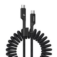 Fast Charging Cable USB-C to USB-C Baseus Fish-Eye 100W, 1m (black), Baseus