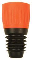 STRAIN RELIEF, XLR PLUG, ORANGE CAP