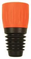 STRAIN RELIEF, XLR PLUG, ORANGE CAP