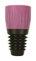 STRAIN RELIEF, XLR PLUG, VIOLET CAP