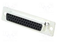 Connector: D-Sub HD; PIN: 44; plug; female; for cable; soldering ENCITECH