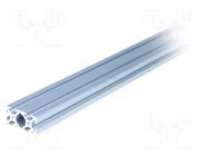 Connecting tubes; Width of the groove: 5mm; W: 20mm; H: 40mm; L: 2m KRAFTBERG