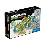 Mechanics Gravity Loops & Turns magnetic bricks 130 pieces GEOMAG GEO-763, Geomag