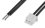 CABLE ASSY, 2P RCPT-FREE END, 100MM