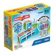 Magicube Printed Transport magnetic blocks + cards 7 elements GEOMAG GEO-122, Geomag